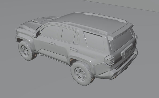 TOYOTA 4RUNNER 2025 3D model 3