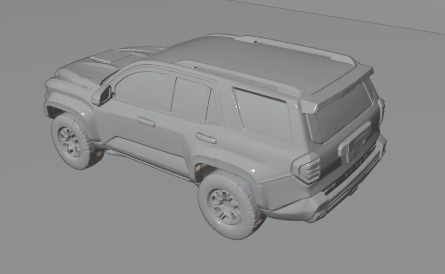 TOYOTA 4RUNNER 2025 3D model_2