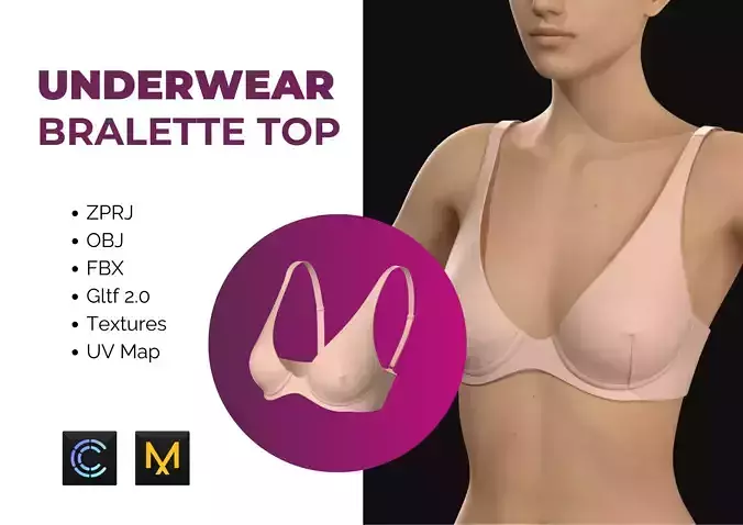 Women Underwear Top Bralette