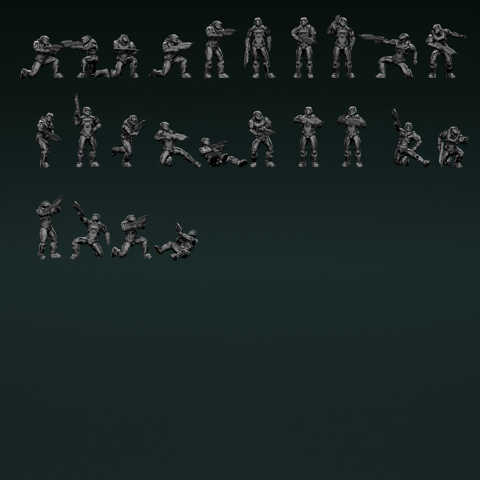 Halo Spartan IV 3D model_8