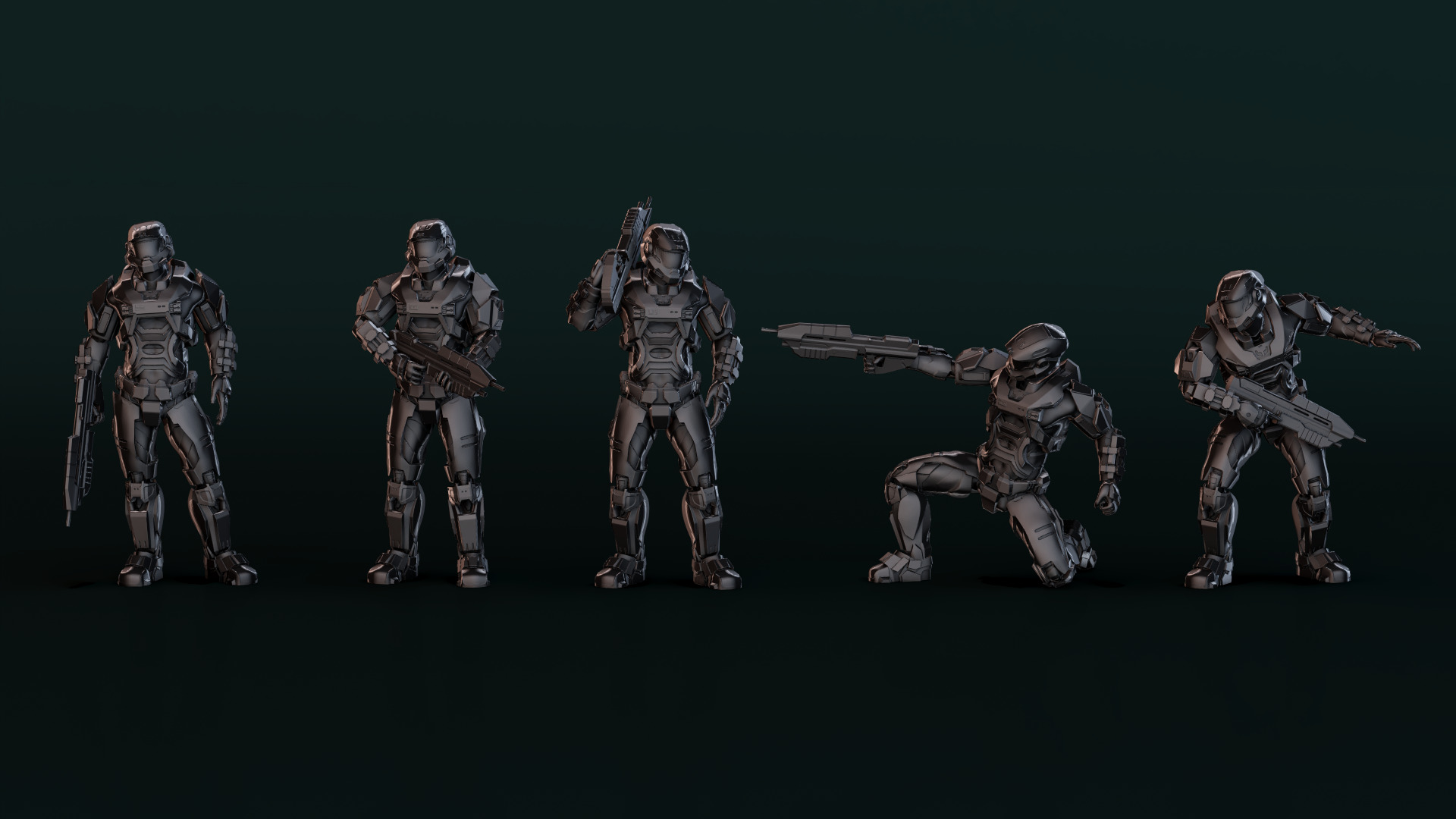 Halo Spartan IV 3D model_4