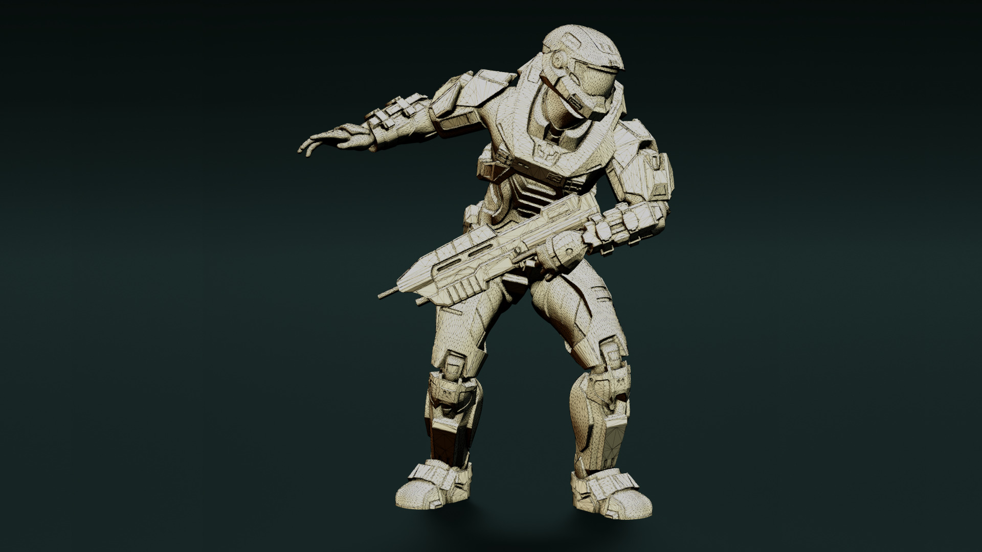 Halo Spartan IV 3D model_2