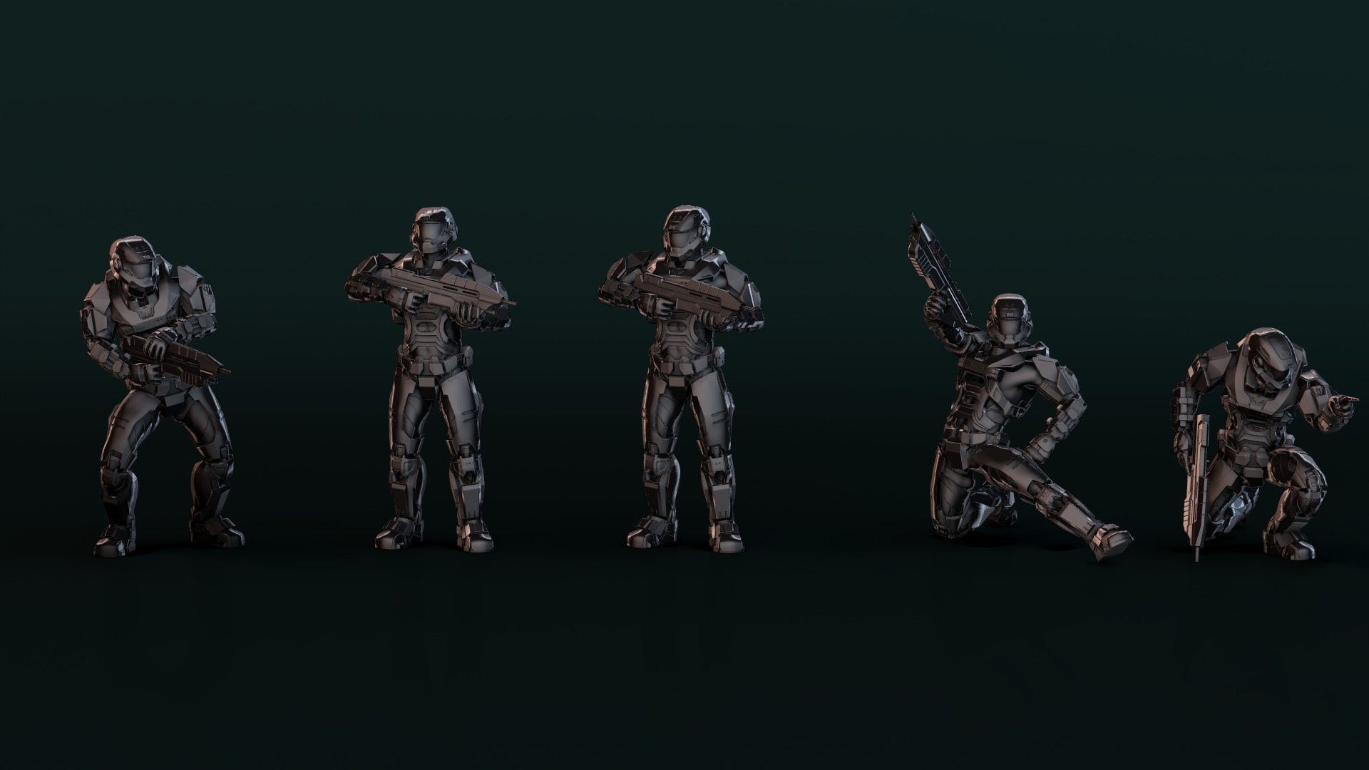 Halo Spartan IV 3D model_6