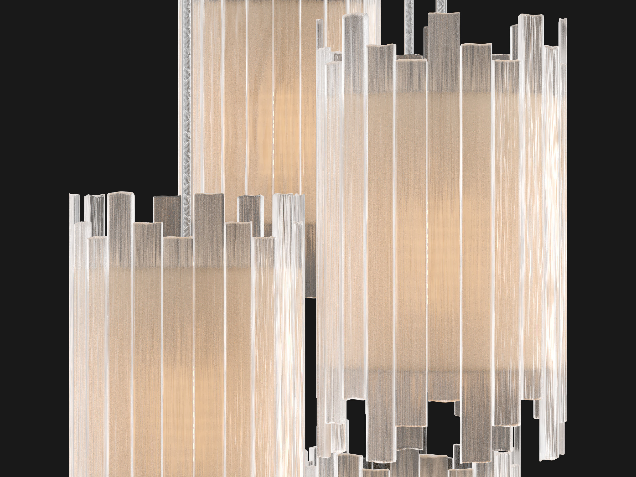 Gianna Round Chandelier 3D model_8
