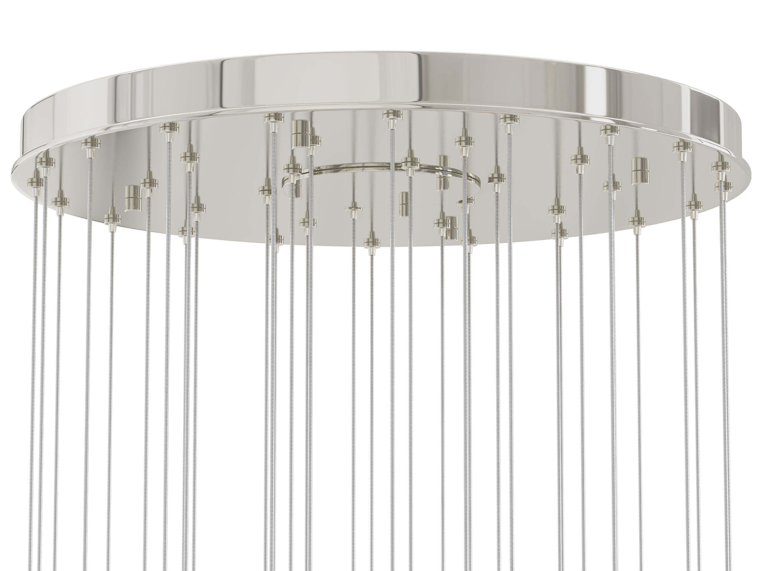 Gianna Round Chandelier 3D model_4