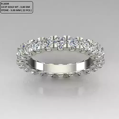 Band Ring 3D print model