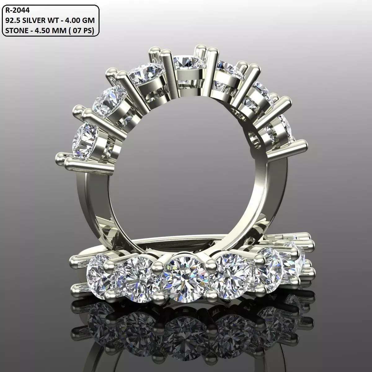 Band Ring 3D print model