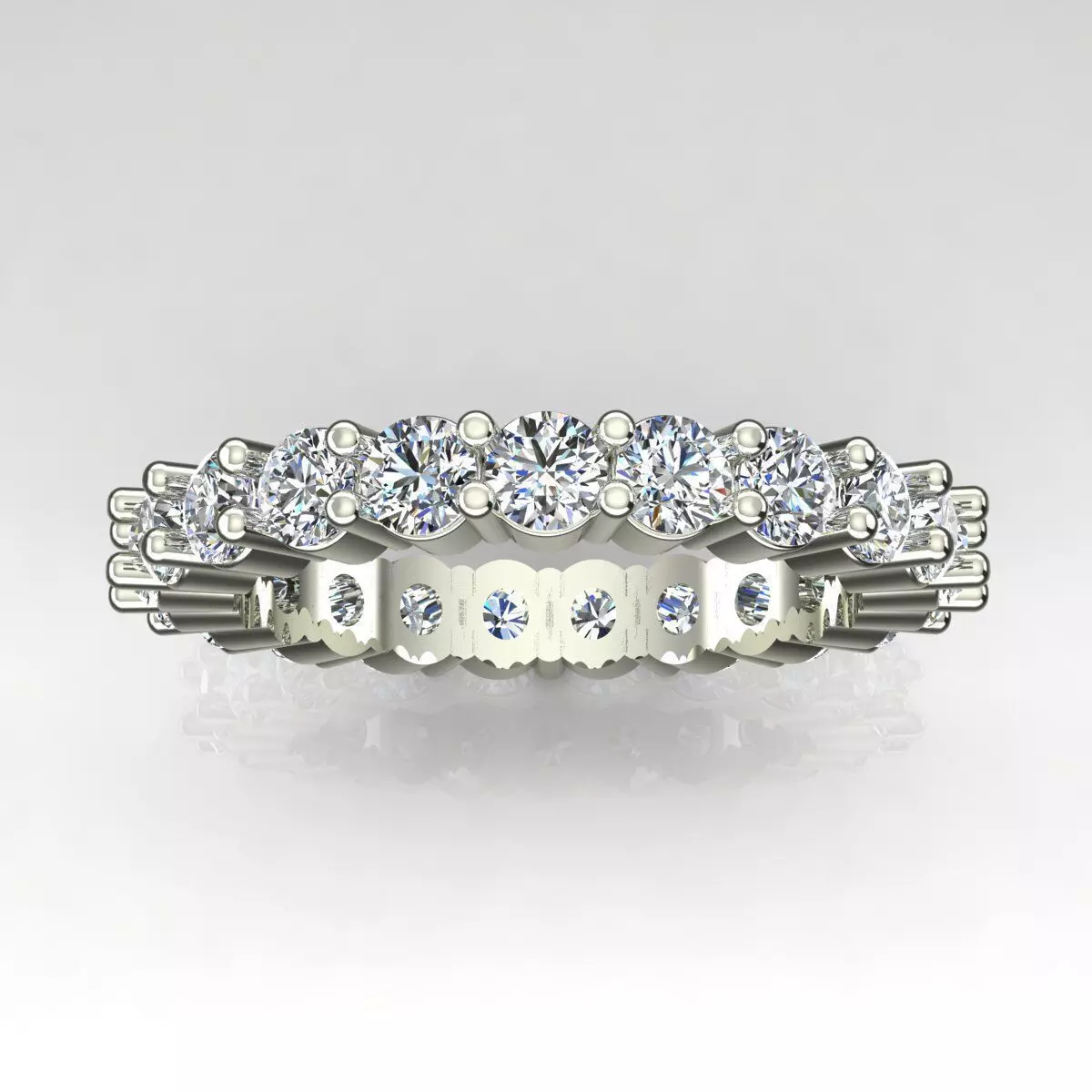 Band Ring 3D print model_0