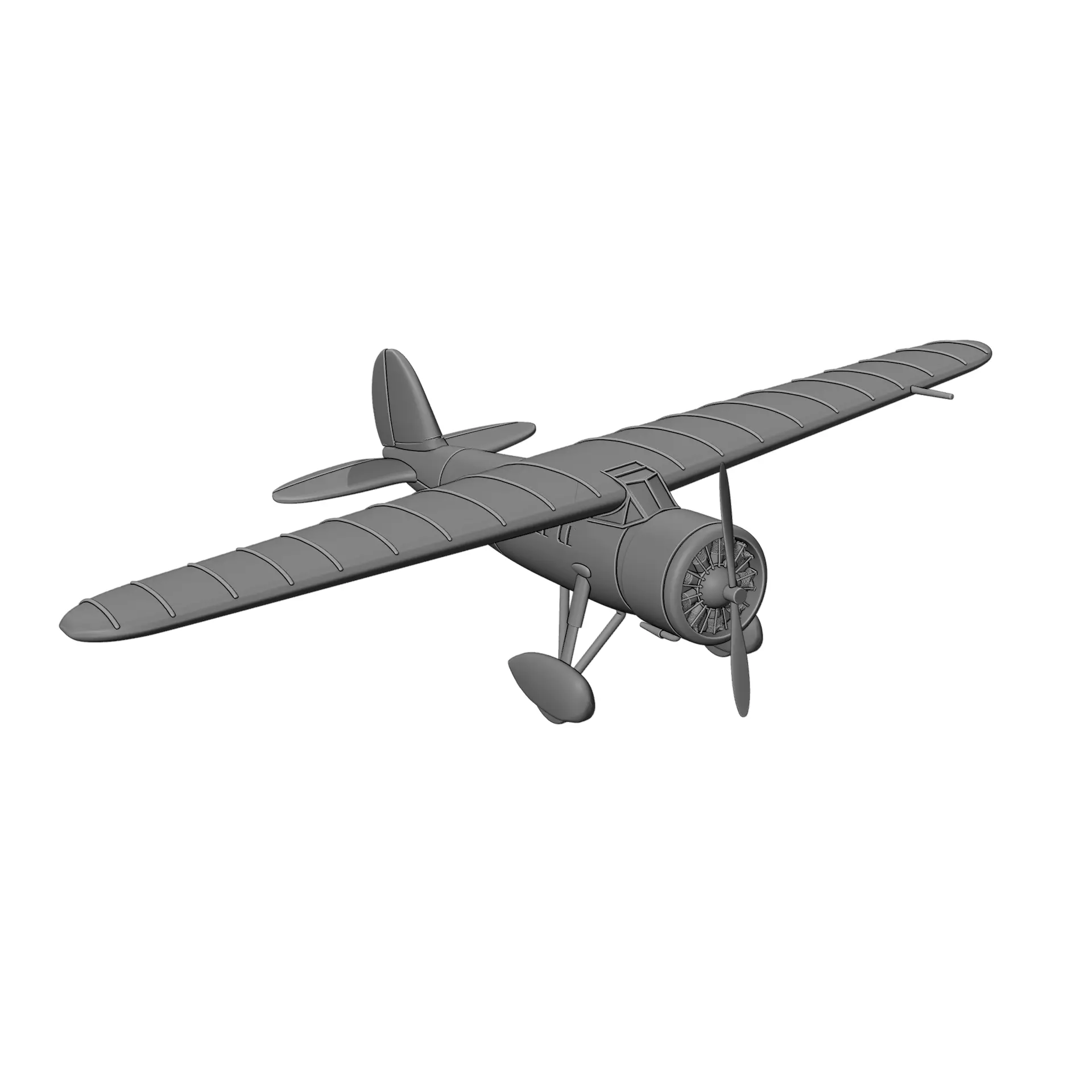 Lockheed Vega 3D print model