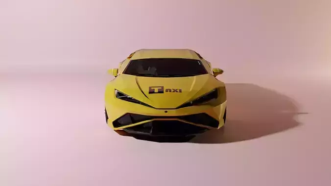 Supercar Concept Model