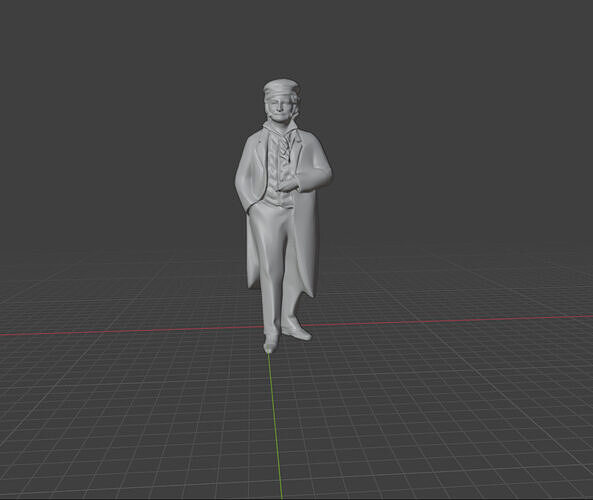 Carl Friedrich Gauss 3D print model
