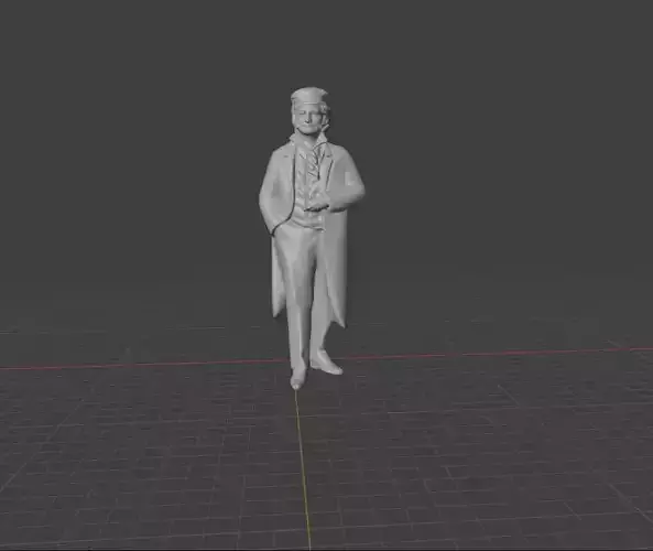 Carl Friedrich Gauss 3D print model