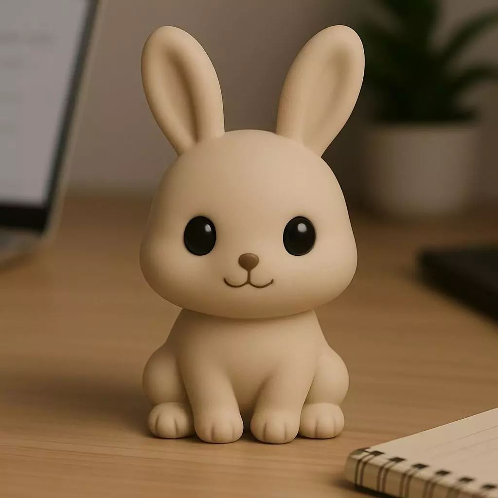 Bunny - Kawaii Animals Collection 3D print model_0