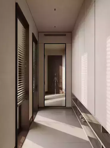WARDROBE Interior Scene 3D model