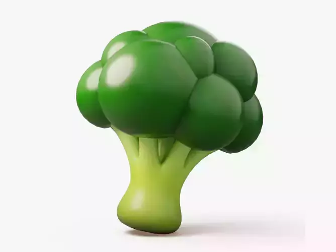 Stylized Broccoli