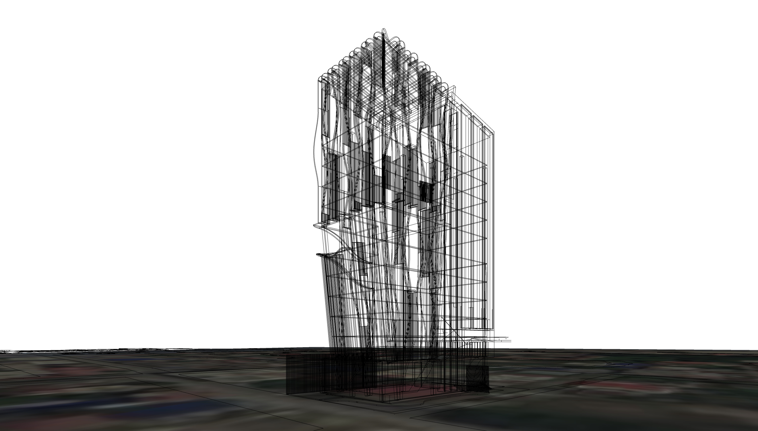 High-Rise Commercial Building  3D model_10