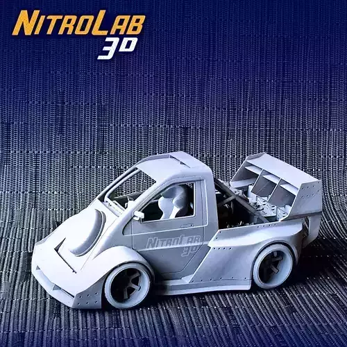 Hill climb Keitruck 1-24th modelkit