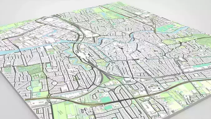 Cityscape Haarlem Netherlands