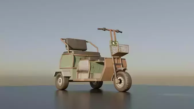 3 Wheels electric bike