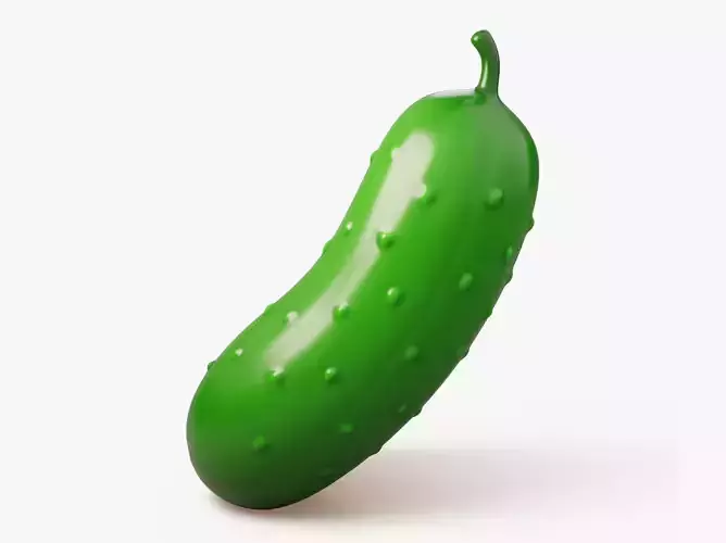 Stylized Cucumber