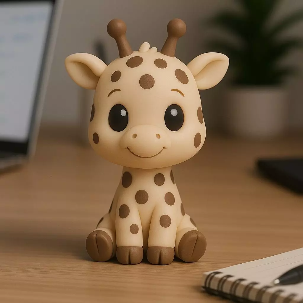 Giraffe - Kawaii Animals Collection 3D print model_0