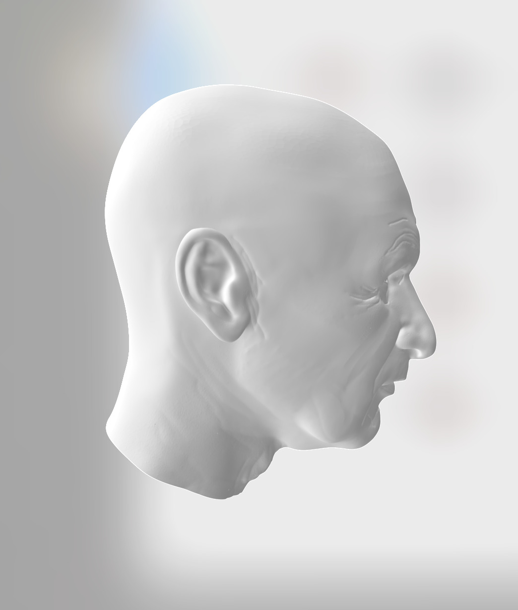 Indiana Jones Dial of Destiny older Han Solo Hat Bust 3D print model_2