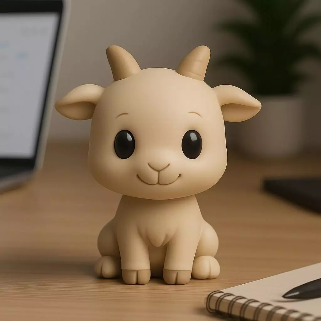 Goat - Kawaii Animals Collection 3D print model_0