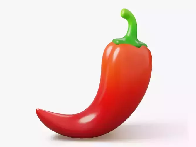 Stylized Chili Pepper