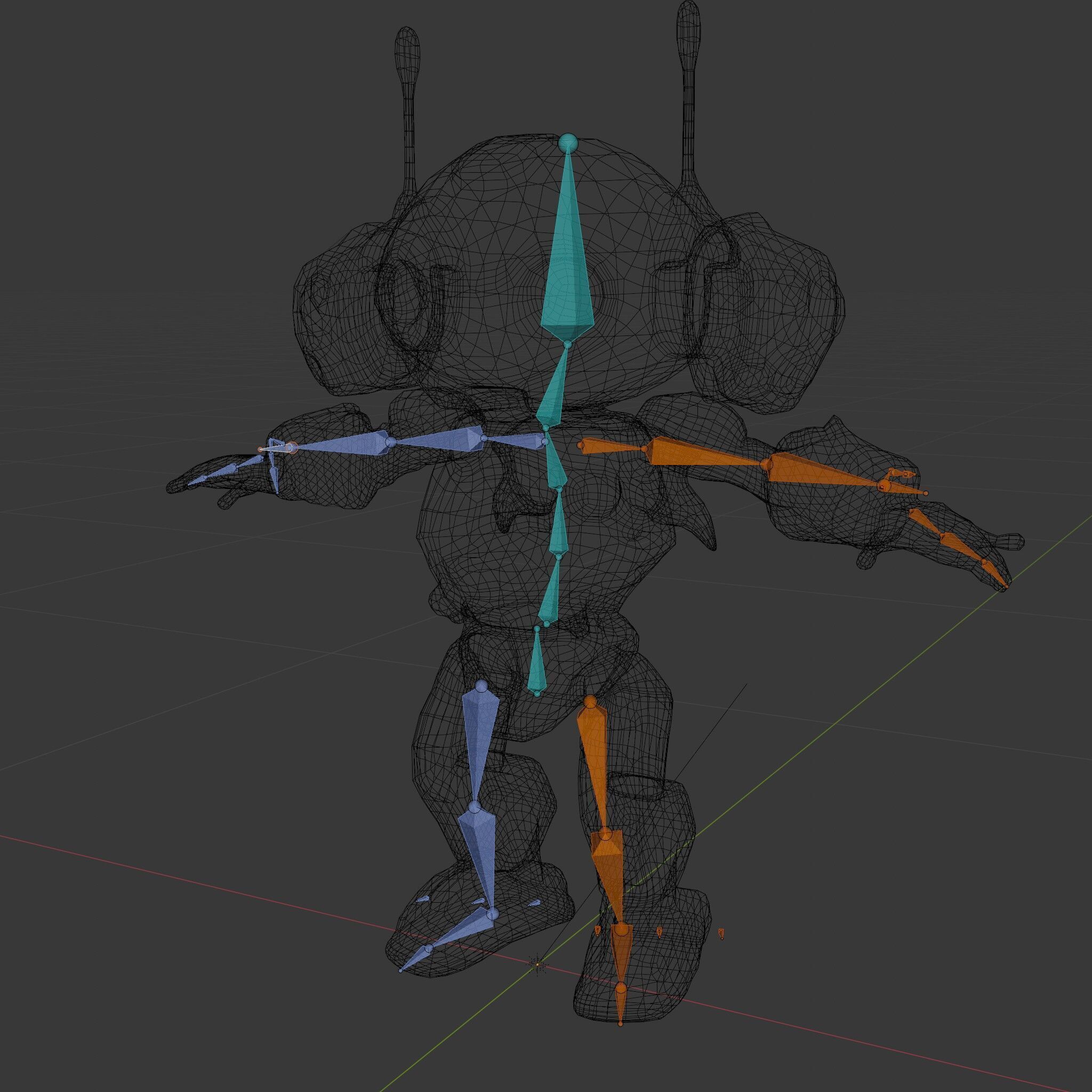 Robbie the Friendly Robot Hightech Versatile Gameready D Cha... Low-poly 3D model_31