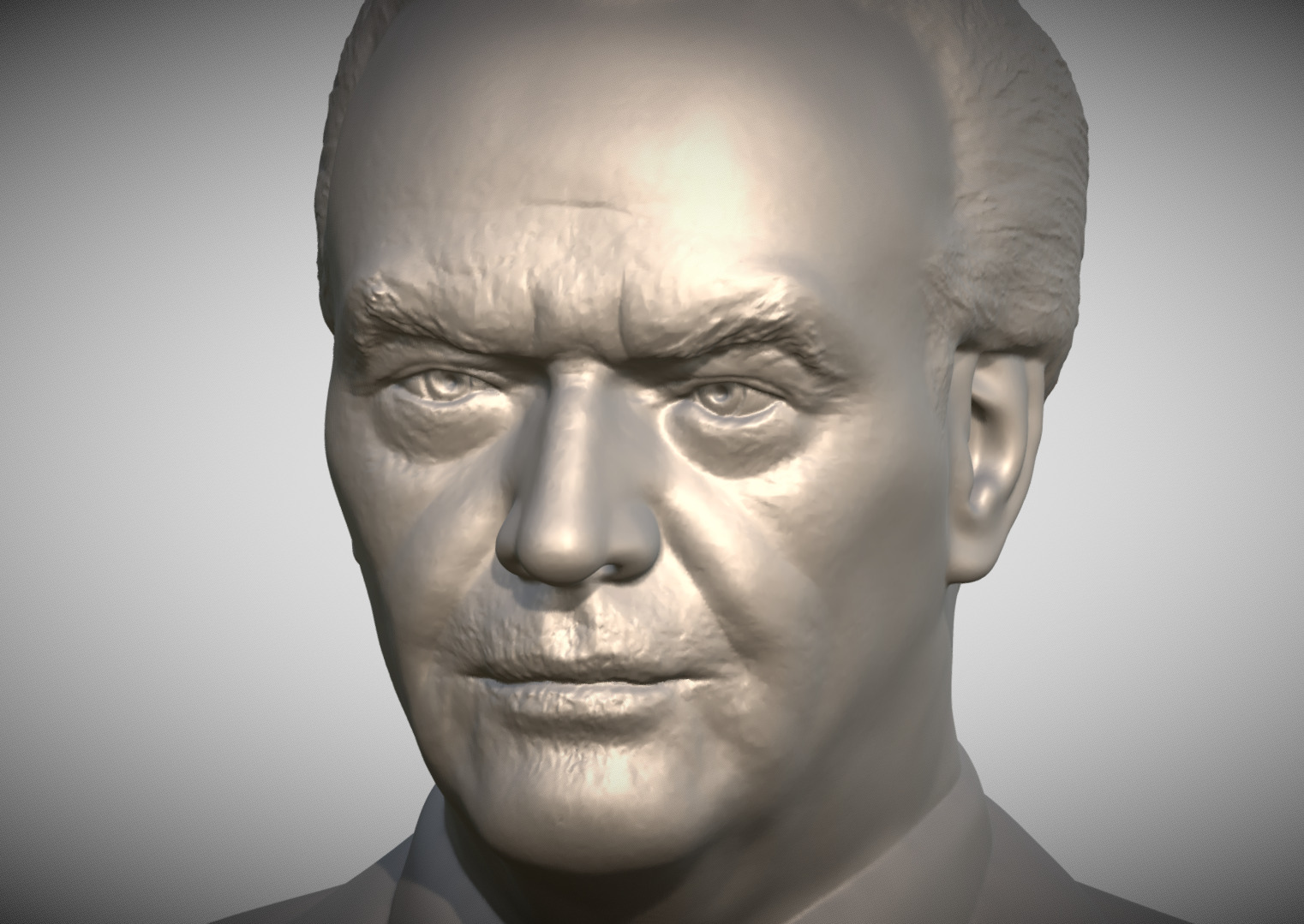 Jack Nicholson bust 3D print model_15