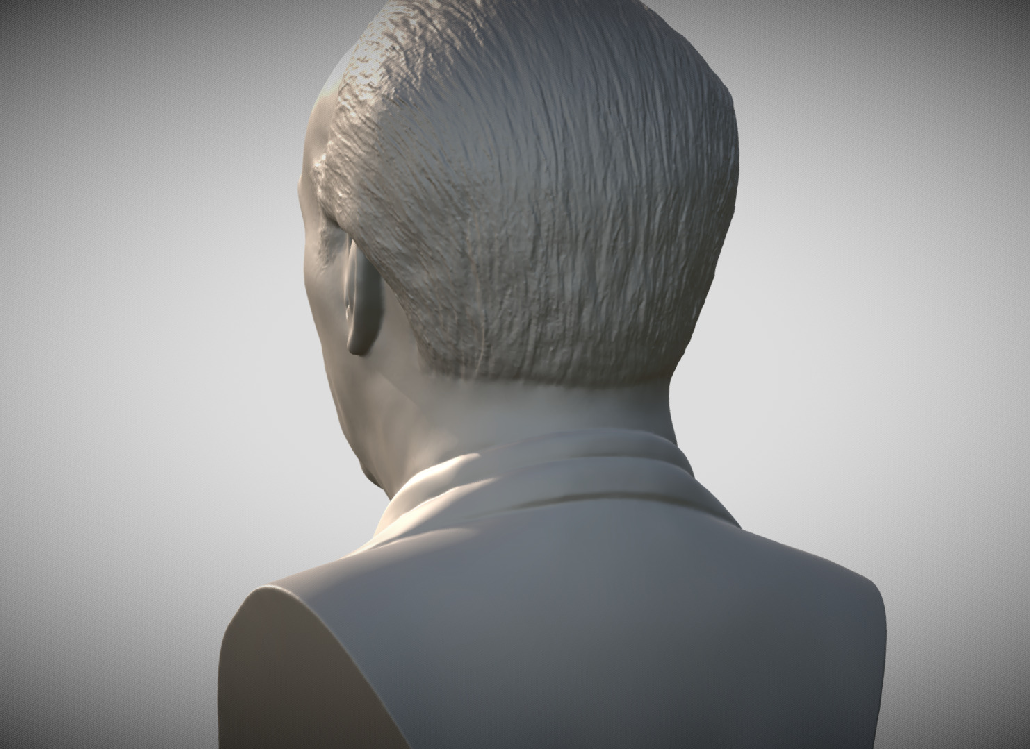 Jack Nicholson bust 3D print model_4