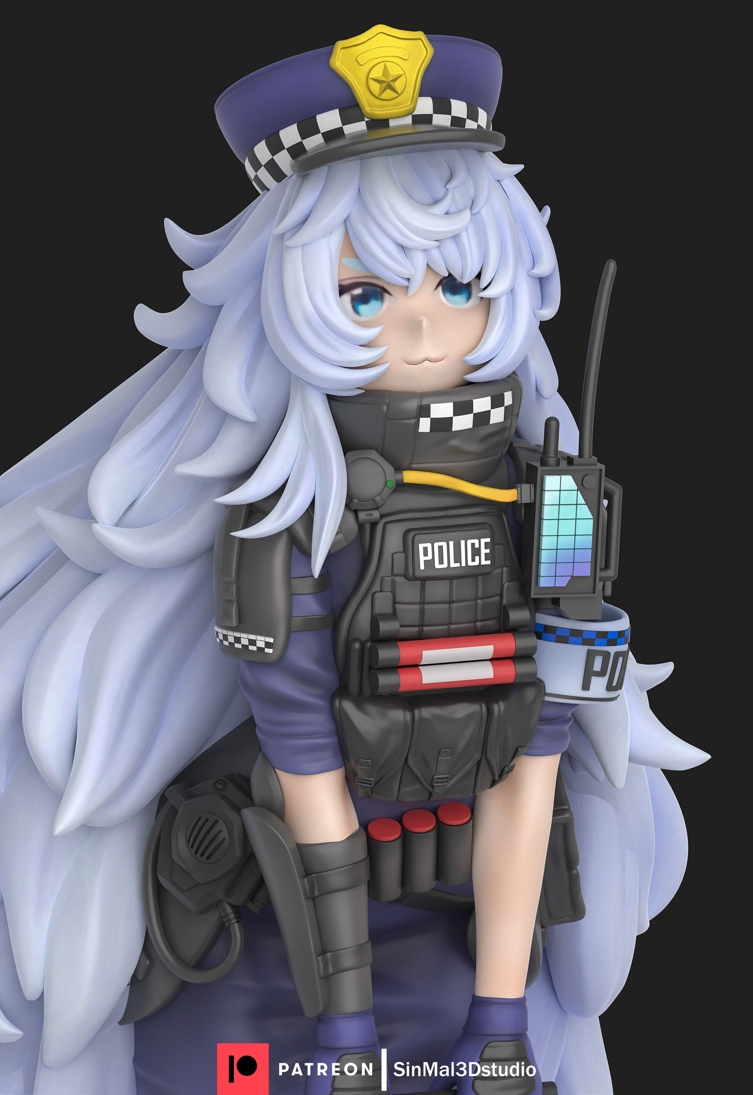 NIKKE - Poli 3D print model_1