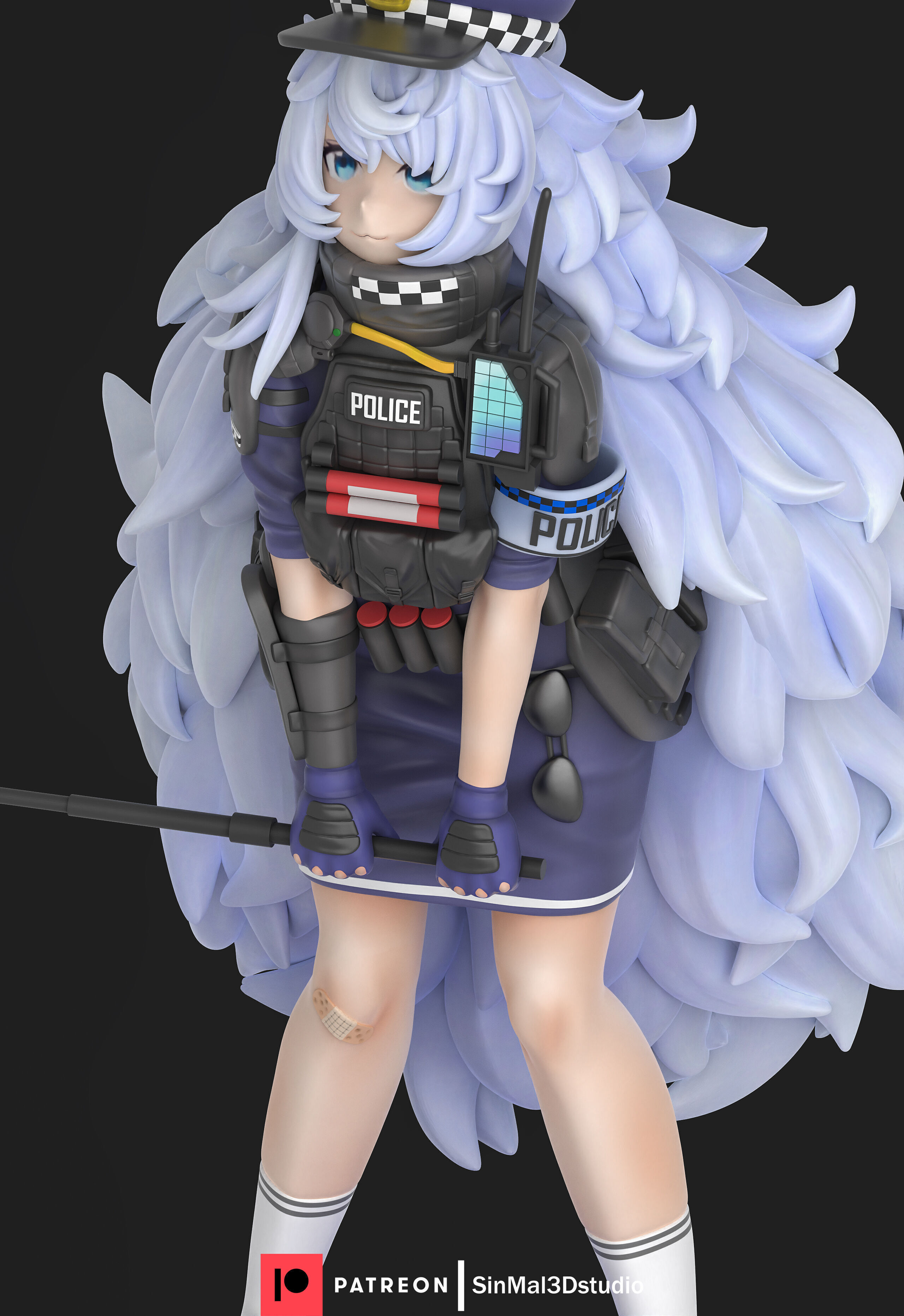 NIKKE - Poli 3D print model_3