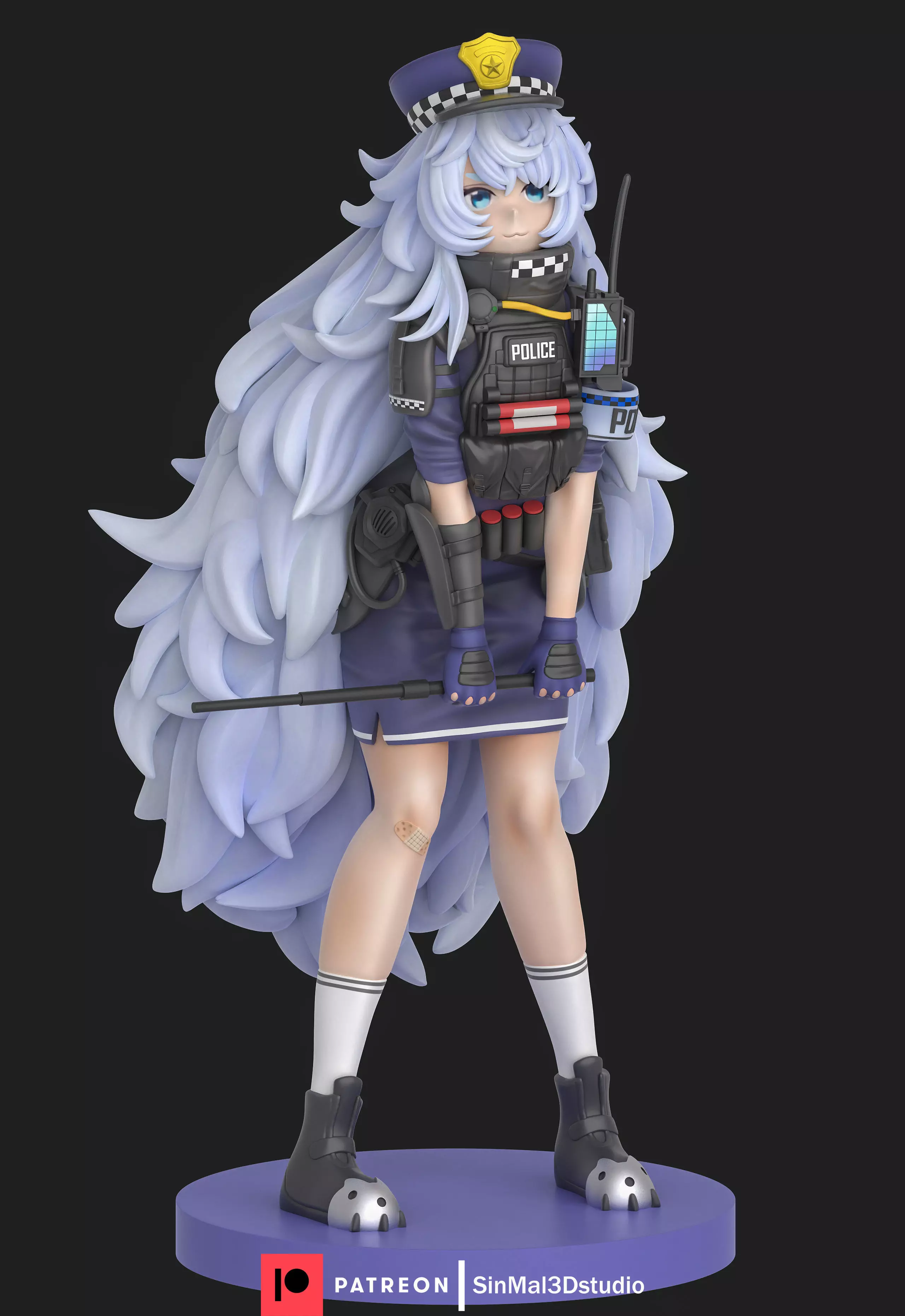 NIKKE - Poli 3D print model_0