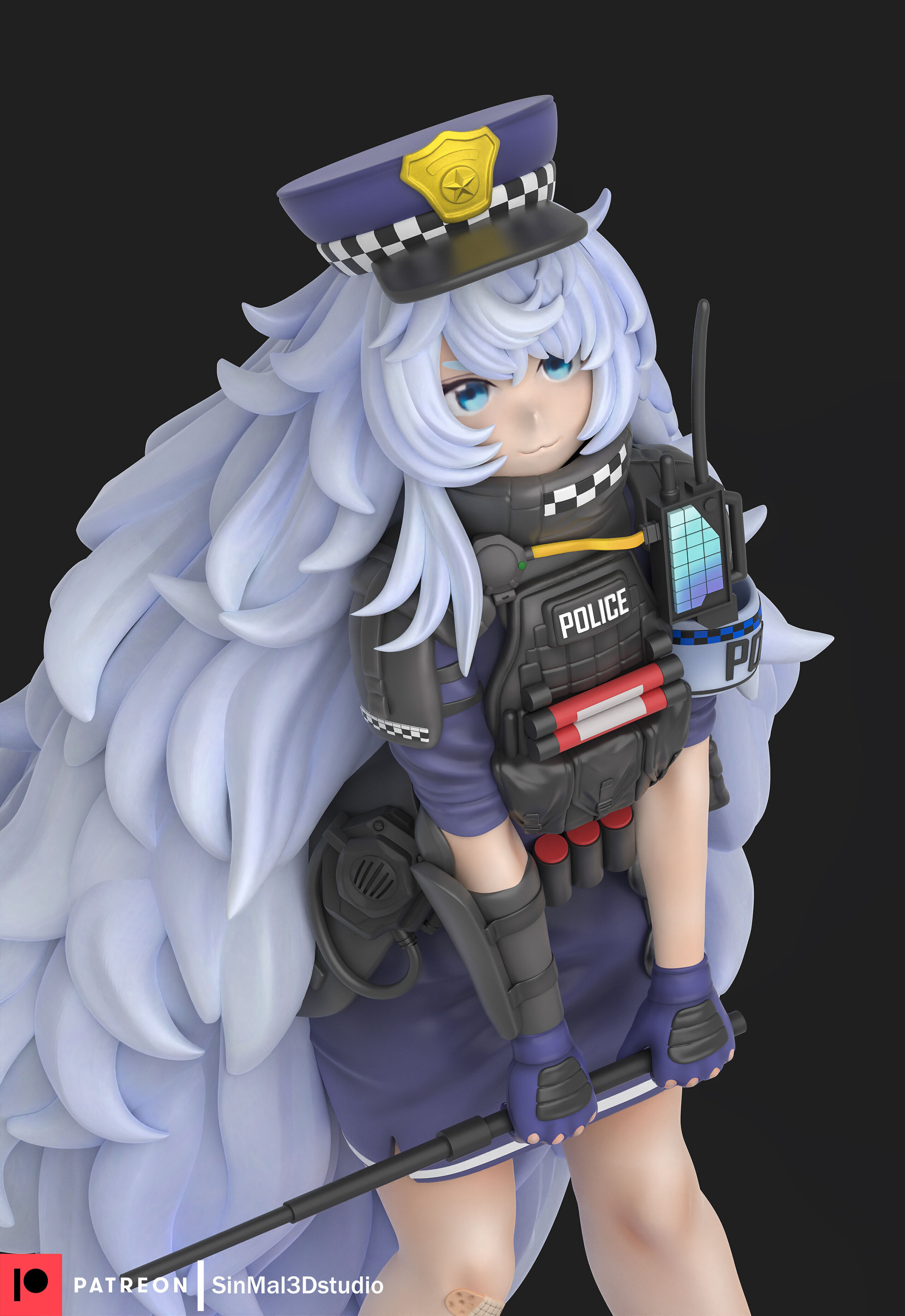 NIKKE - Poli 3D print model_2