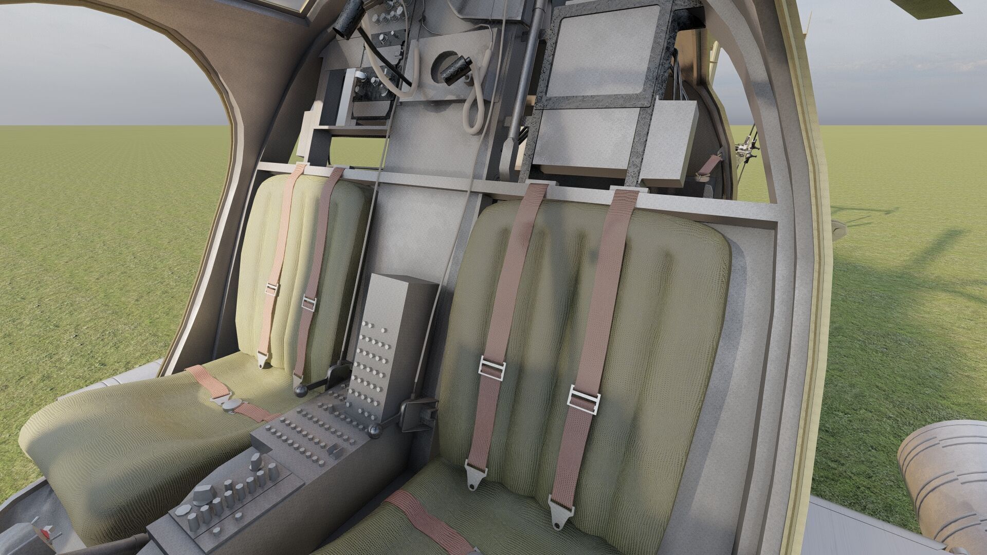 Boeing MH-6M Little Bird 3D model_19