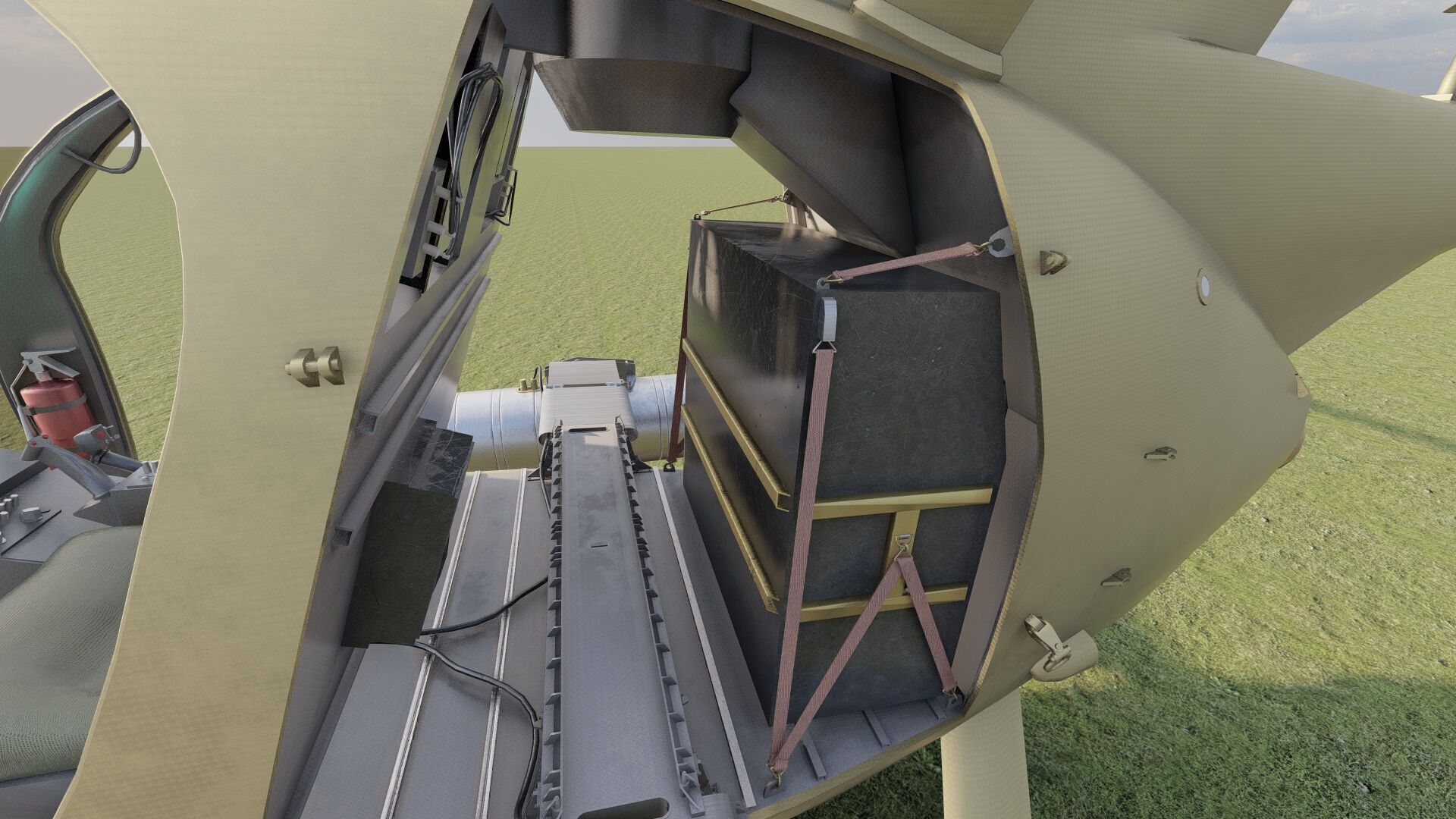 Boeing MH-6M Little Bird 3D model_17