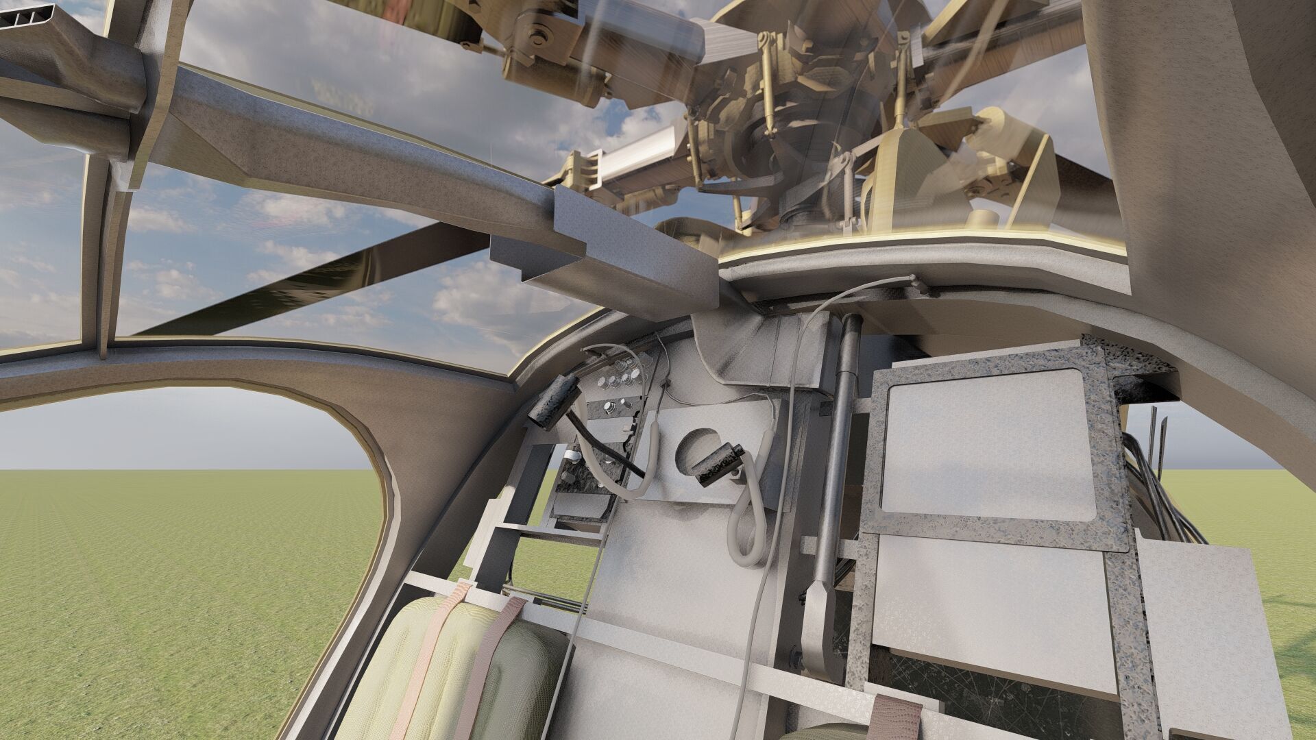 Boeing MH-6M Little Bird 3D model_20