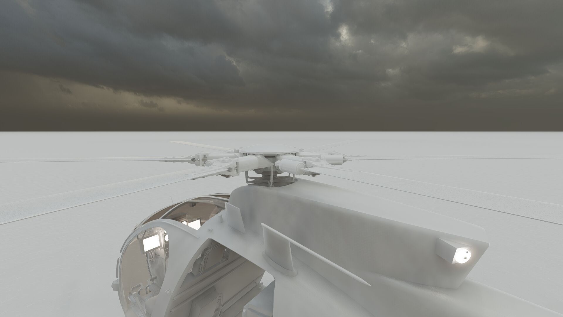 Boeing MH-6M Little Bird 3D model_36