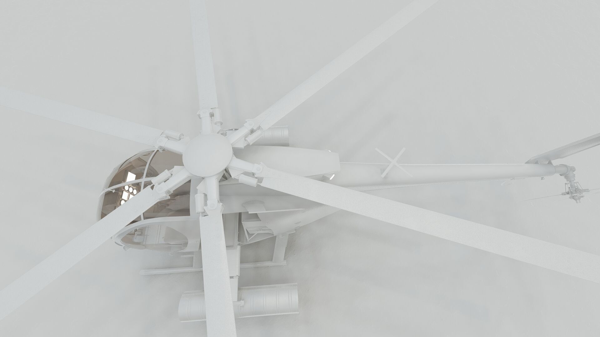 Boeing MH-6M Little Bird 3D model_37