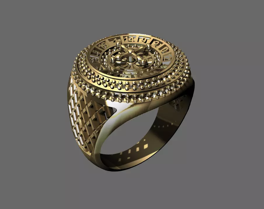 anillo casino 3D print model