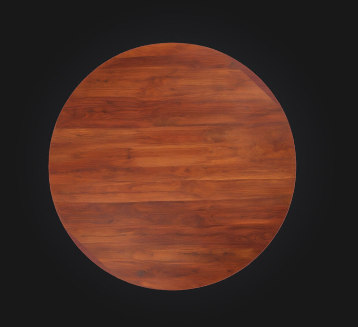 Two Legged Table 3d Model Low-poly 3D model_5