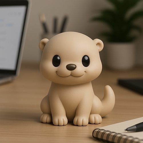 Otter - Kawaii Animals Collection 3D print model