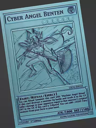 Cyber Angel Benten - yu-gi-oh 3D print model