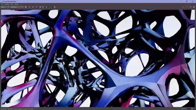 Voronoi structure 3D print model