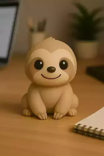 Sloth - Kawaii Animals Collection 3D print model