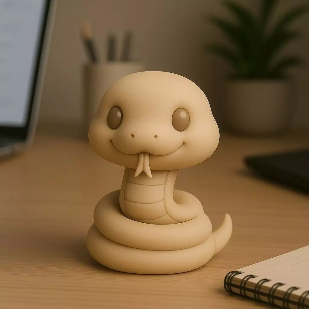 Snake - Kawaii Animals Collection 3D print model_0
