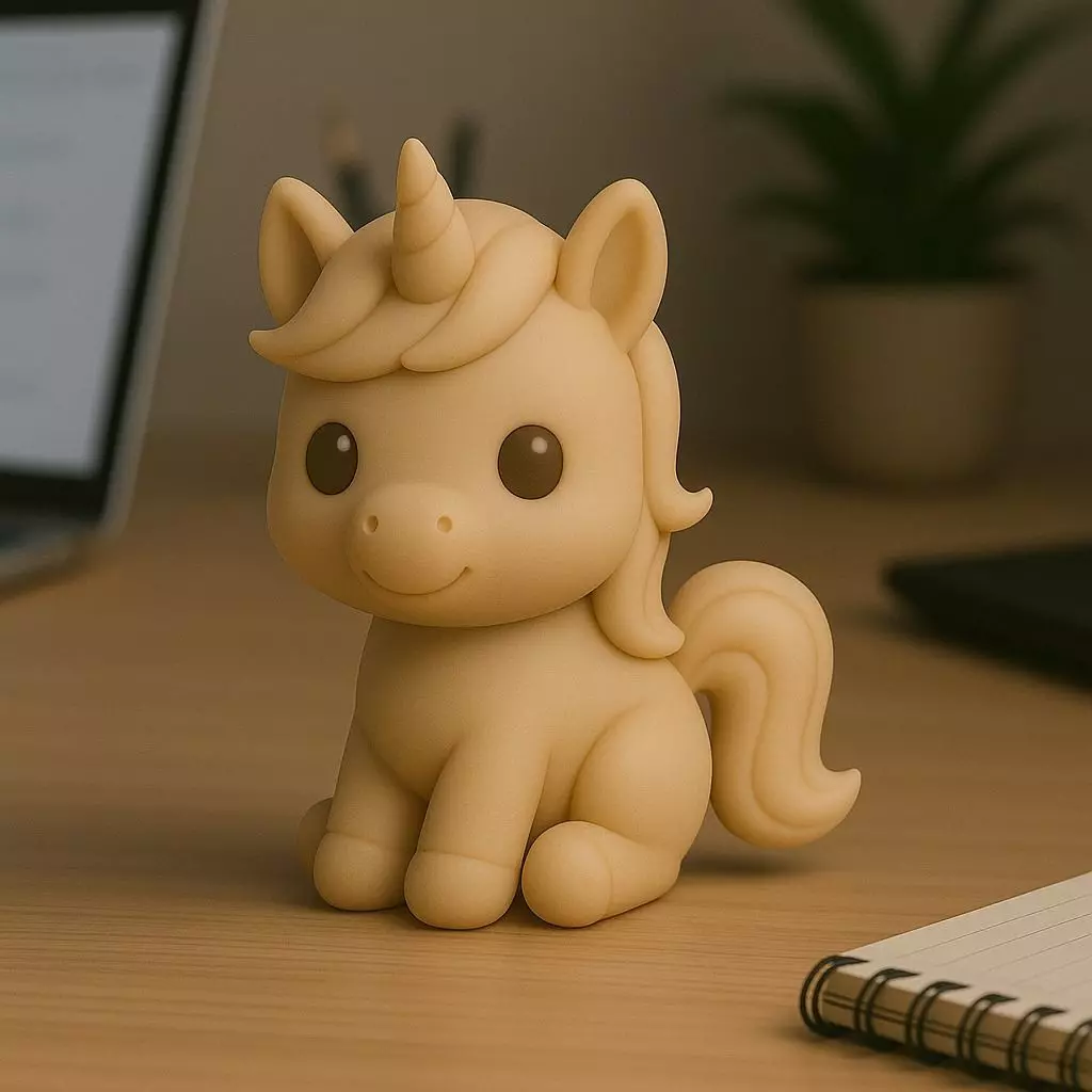 Unicorn - Kawaii Animals Collection 3D print model_0