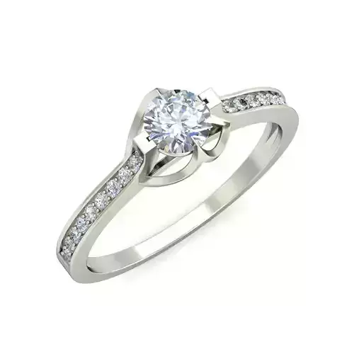 Women Ring  Render 3dm STL OBJ FBX Details