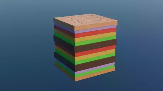 Minecraft Burguer from McDonalds